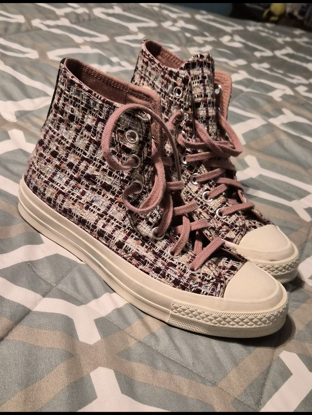 Converse Chuck 70 High "Tweed Shimmer" 🔥
